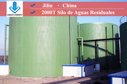 Proyecto de silo de almacenamiento de aguas residuales de 2000 toneladas