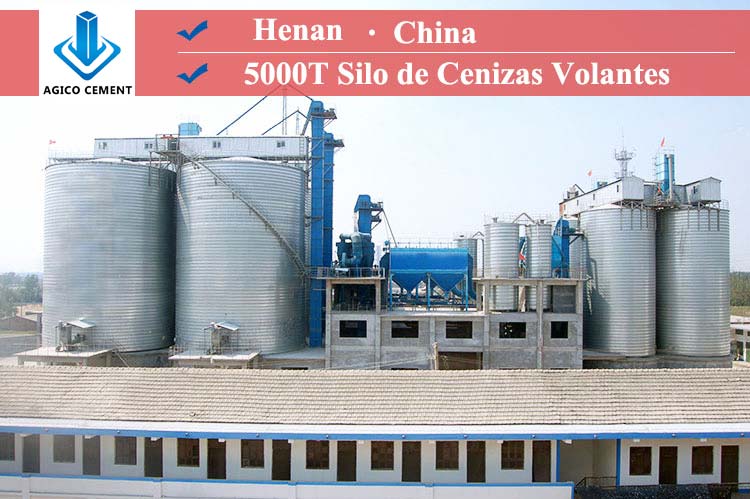 Proyecto de silo de cenizas volantes de 5000 toneladas en Henan, China